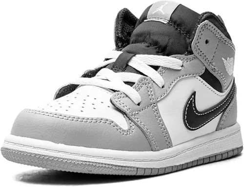 Miniatura 3 de Toddler's Jordan 1 Mid Lt Smoke GreyWhite-Anthracite (640735 078)