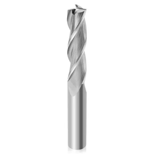 Miniatura 41 de EANOSIC 5 brocas de compresión en espiral de 1/4 pulgadas, longitud de corte de 1-1/4 pulgadas, extralargas de 3 pulgadas, fresadora CNC de carburo