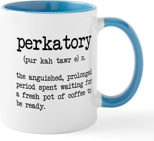 Miniatura 9 de CafePress Perkatory Mugs - Taza de café de cerámica de 11 oz (11.0 fl oz)