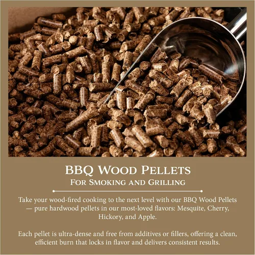 Miniatura 2 de Cutting Edge Firewood Briquetas de madera de manzano para barbacoa – Briquetas de ahumado de madera dura totalmente natural para parrillas