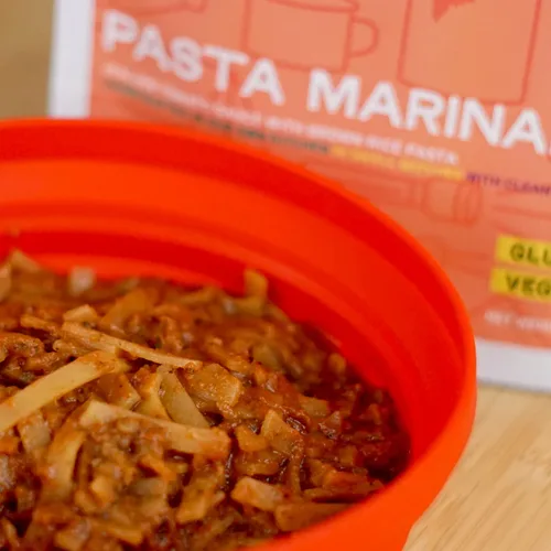 Miniatura 2 de GOOD TO-GO Pasta Marinara - Paquete de 6 porciones individuales) Alimentos para acampar y mochileros Solo tienes que añadir agua para mochileros
