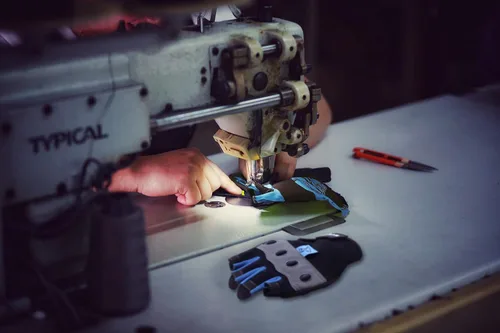 Miniatura 7 de FOUR-AM Guantes de trabajo para hombre, guantes mecánicos sin dedos, antichoque, anticolisión para hombres y mujeres