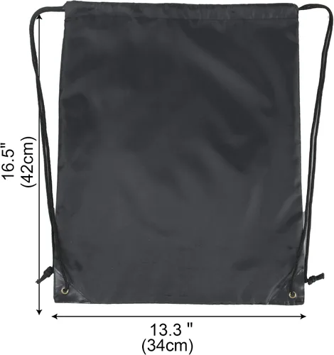 Miniatura 2 de BeeGreen Bolsa con cordón a granel para fiestas de cumpleaños, deportes, poliéster con cincha, para bricolaje, multiusos, para manualidades