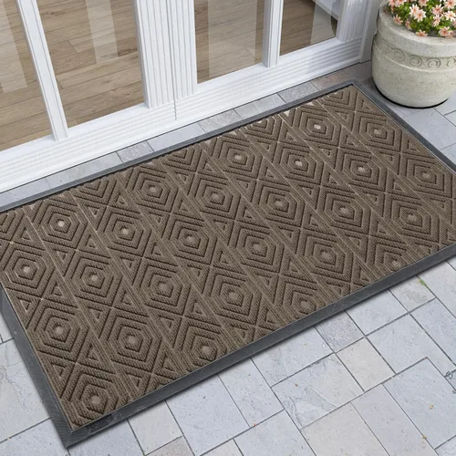 Miniatura 89 de Yimobra Alfombra para Puerta Delantera Exterior Entrada 29.5x17, Impermeable Resistente Alfombras Exteriores para Puerta Delantera, Alfombra