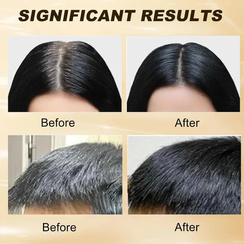 Miniatura 5 de 2 piezas de jabón de barra inversa para cabello gris, cobertura gris natural para todo tipo de cabello, jabón negro natural para oscurecer