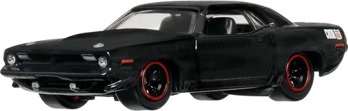 Hot Wheels Coche de juguete, Fast & Furious a escala 1:64 Die-Cast 1970 Plymouth AAR Cuda para coleccionistas inspirados en la franquicia de