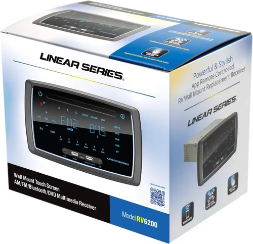 Miniatura 4 de Sistema estéreo de entretenimiento multimedia RV con Bluetooth/DVD/USB/AM/FM/MP3/AUX, receptor de 3 zonas