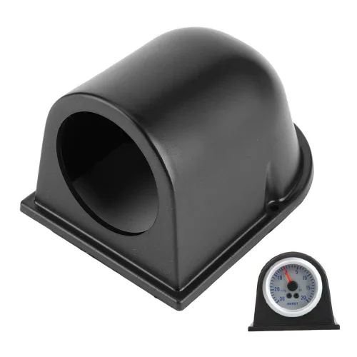 Miniatura 6 de Soporte de montaje de calibre de agujero único de 2.047 in, material ABS, cápsula universal para medidor de coche para instrumentos de 2 pulgadas
