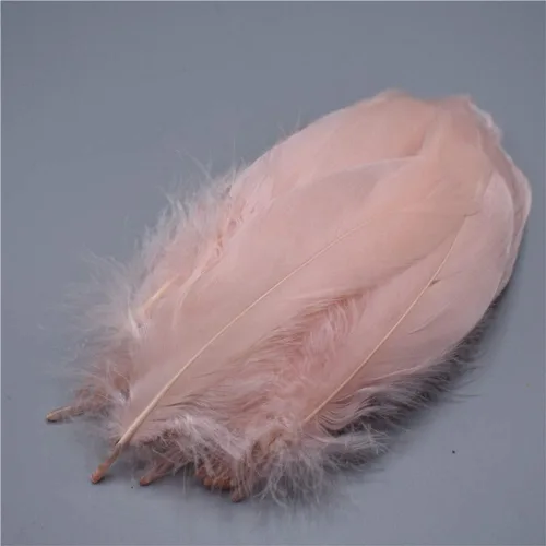 Miniatura 11 de Nature Peppermint Goose Feathers Crafts Plumes Jewelry Clothing Accessories Wedding Decoration Feather Purple 20 Pcs