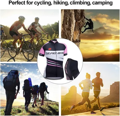 Miniatura 55 de Jersey de ciclismo para mujer, de manga corta, secado rápido, transpirable, para montaña.