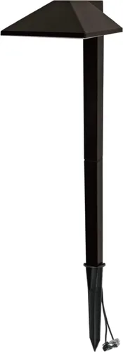Malibu Lighting 8409210101 Malibu - Iluminación de paisaje, 0.6 W, equinoccio de bajo voltaje, luz LED para camino, color marrón carbón
