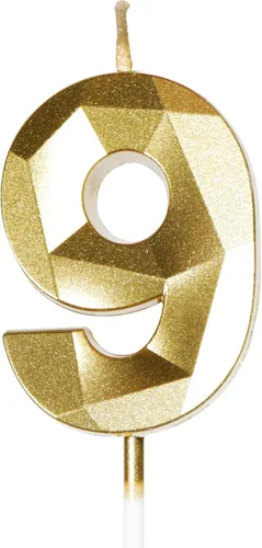 Miniatura 85 de Velas de cumpleaños número 15, velas número 15, velas de feliz cumpleaños de oro rosa para pastel, decoraciones de cobertura de pastel de diseño 3D