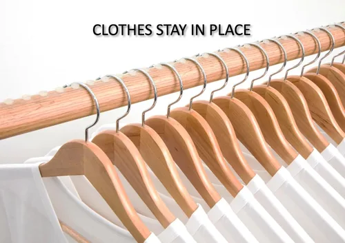 Miniatura 2 de Cinta espaciadora para perchas, espaciador de perchas, divisor de ropa, organizador de armario, perchas perfectas para espacios y ropa para adultos