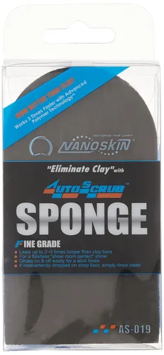 Miniatura 3 de Nanoskin AUTOSCRUB - Esponja de preparación de superficies, mediana y fina, herramienta patentada de repuesto de barra de arcilla para eliminar