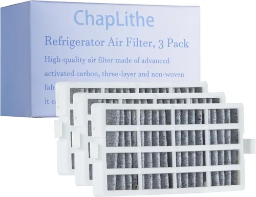 Filtro de aire Fresh Flow compatible con refrigerador Whirlpool modelo WRF560SEHZ00/01/02/03, WRF560SEYM00/01/02/04/05, WRF736SDAM00/10/11/12/13/14,