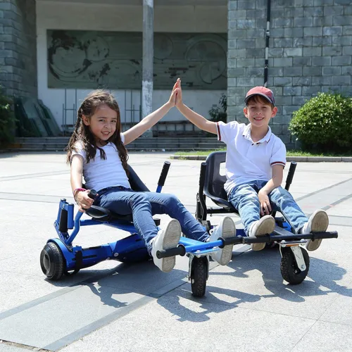 Miniatura 4 de Accesorio de asiento para aeropatineta, Go Kart para adultos y niños, accesorios para transformar Go Cart, carritos de hover para scooter de Rosado