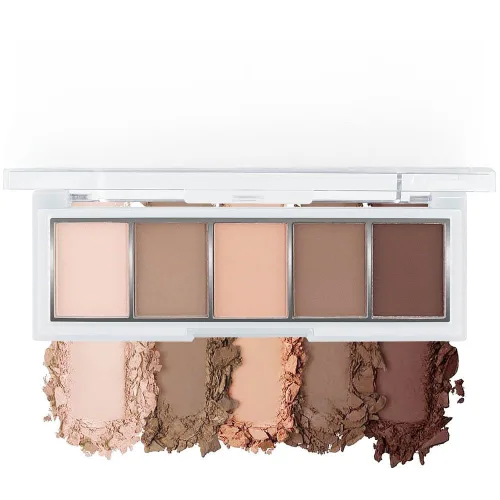 Miniatura 25 de evpct Paleta de sombra de ojos con purpurina dorada champán, color nude dorado rosa brillante crema brillante paleta de sombra de ojos iluminadora