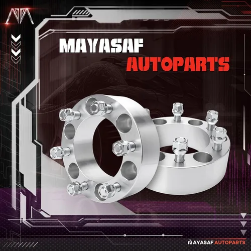 Miniatura 7 de [2 pulgadas de grosor, paquete de 4, 6 agarraderas] Espaciadores de rueda para Chevy (GMC) 1500/C2500/K2500, Tahoe/Astro/Yukon (XL)/Avalanche