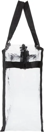 Miniatura 9 de Juvale Clear Stadium Approved Bags - 12x6x12 Large Transparent Tote Bags with Zippers and Handles