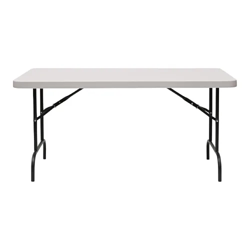 Miniatura 14 de Iceberg - Mesa plegable de 24 x 48 pulgadas, Platinum, IndestrucTable Too 500 Series (Fabricada en Estados Unidos), 65503 Platino