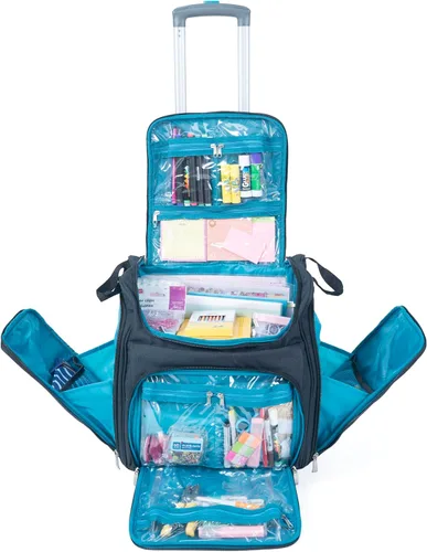 Miniatura 4 de Handy Sandy Crafter's - Organizador de bolsas de mano, bolsa de almacenamiento para suministros de manualidades y soporte para álbumes de recortes