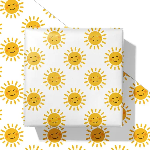 Miniatura 9 de SaringSwoon Papel de Regalo de Otoño para Niños y Adultos - Papel de Regalo de Bosque con Diseño de Erizo, Calabaza y Hongos para Otoño, Cumpleaños