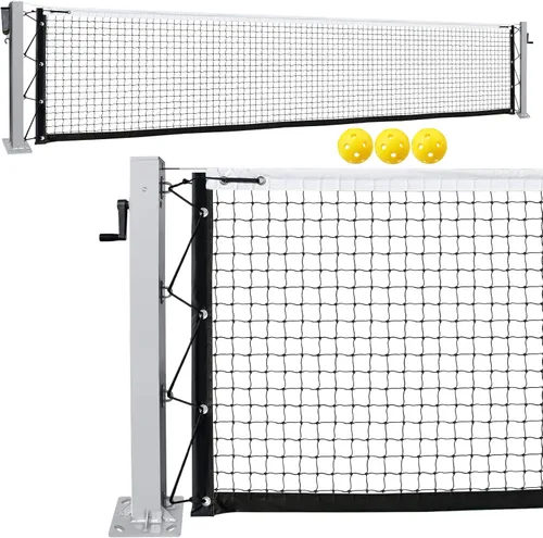 Miniatura 9 de Pro Pickleball Net Portable with Wheels – 22ft Heavy Duty Pickleball Net System with Sturdy Aluminum Frame for Outdoor & Indoor – Nylon Net &
