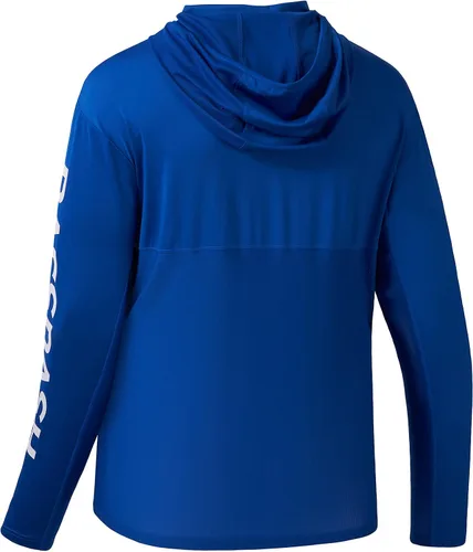 Miniatura 4 de BASSDASH UPF 50+ - Sudadera con capucha para hombre, protección solar UV, manga larga, rendimiento