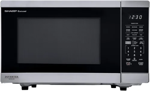 Miniatura 16 de SHARP Horno de microondas de encimera compatible con Alexa certificado por Orville Redenbacher's con plato giratorio Carousel extraíble de 12.4