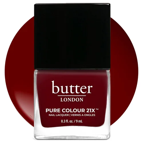 butter LONDON PC21X Nail Lacquer Polish - Fast-Drying, Long Lasting Color with Gel-Like Finish & Chip-Resistant Nail Lacquer Helps Protects &