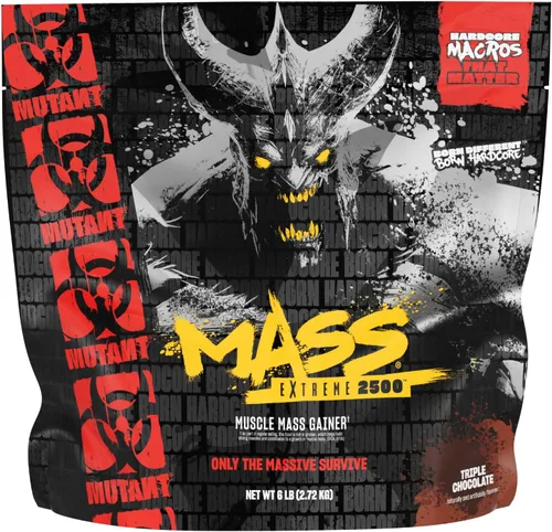 Miniatura 8 de Mutant Mass Extreme Gainer - Proteína de suero en polvo - Construye el tamaño muscular y la fuerza - Calorías limpias de alta densidad