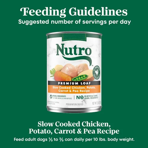 Miniatura 9 de Comida húmeda Nutro Kitchen Classics para perros adultos, Adulto, Chicken