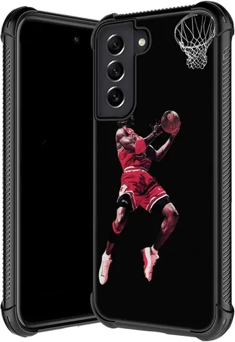 Miniatura 11 de Funda compatible con Samsung Galaxy S22, diseño de jugador de baloncesto 36 Galaxy S22 para niños y hombres, antiarañazos, a prueba de golpes