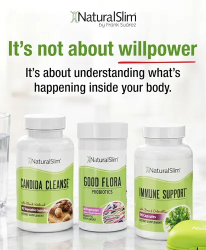 Miniatura 6 de NaturalSlim - Paquete de suplementos de apoyo para limpieza intestinal, kit candiséptico con cápsulas de apoyo nutricional y digestivo, sistema