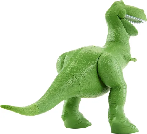 Miniatura 5 de Mattel DisneyPixar Toy Story 4 True Talkers Figura Rex, 7.8 in / 19.81 cm de altura Posable, Figura de personaje parlante con apariencia auténtica