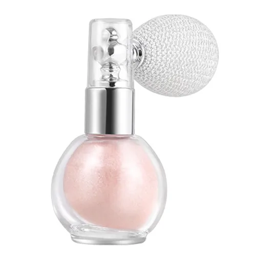 Miniatura 13 de Spray Iluminador Blanco Perla, Polvo Suelto de Brillo con Alto Brillo, Spray de Maquillaje para Cuerpo, Cara, Cabello, Laca con Purpurina de Larga