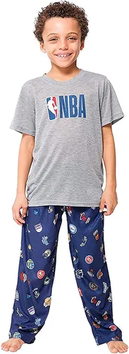 Miniatura 40 de Ultra Game Conjunto de pijama y camiseta oficial de la NBA de 2 piezas para jóvenes Tallas de niño