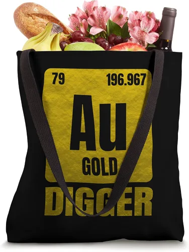 Miniatura 4 de Golden Chemical Element Au para bolsa de asas Gold Digger