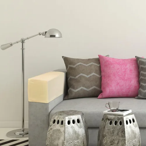 Miniatura 5 de BESPORTBLE 2 fundas de tela elástica para reposabrazos de sofá, fundas para reposabrazos de sillón, antimanchas, lavable, protector de muebles Beige
