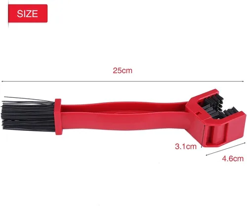 Miniatura 7 de Fydun Herramienta de limpieza de cadena de motocicleta, herramienta de limpieza de cadena de motocicleta, herramienta de cepillo de bielas multiusos
