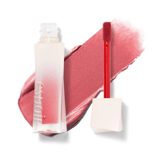 Espoir Couture Lip Tint Blur Velvet #3 Peony 0.19 onzas | Lápiz labial líquido de color borroso natural | Tinte labial de fijación a prueba de