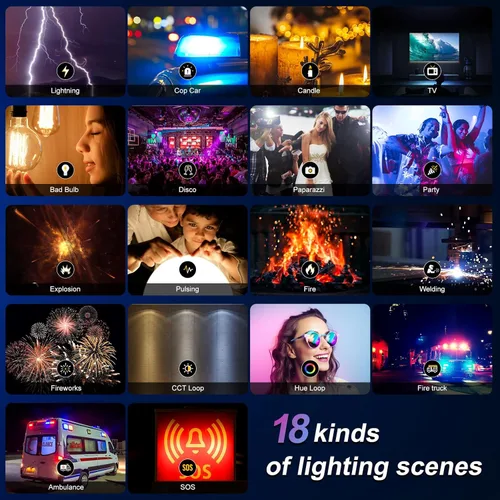 Miniatura 3 de Kits de iluminación de fotografía RGB GVM con 2 softboxes, luces de estudio 680RS de 50W con control Bluetooth, 2 paquetes de luz de video con 18
