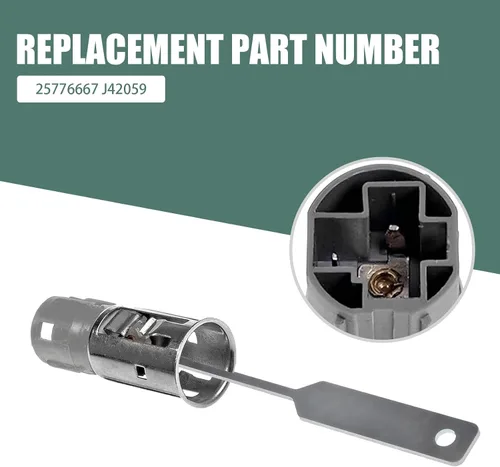 Miniatura 4 de Toma de encendedor de cigarrillos para automóvil, divisor de encendedor de cigarrillos, repuesto 25776667 J42059 25774623, compatible con modelos GM