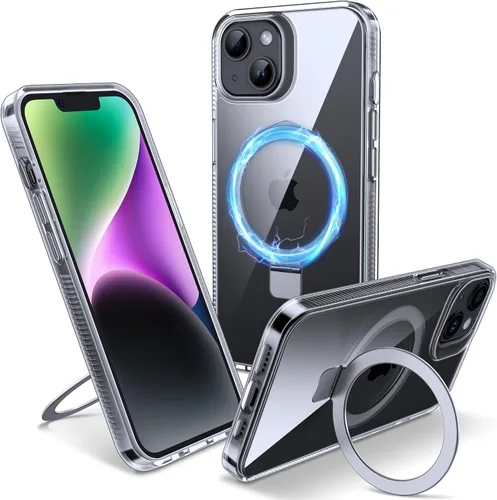 Miniatura 35 de Funda magnética para iPhone Air – [Soporte invisible integrado] [Compatible con MagSafe] [Protección contra caídas de grado militar] Cubierta
