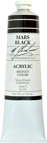 Miniatura 35 de M. Graham - Pintura acrílica de tubo de 2 onzas, carmesí Alizarin Alizarin Crimson