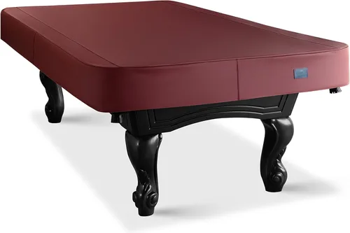 Miniatura 14 de Cubierta de mesa de billar de cuero sintético resistente, cubierta impermeable y resistente a desgarros para mesa de billar de 7/8/9 pies, 8 pies
