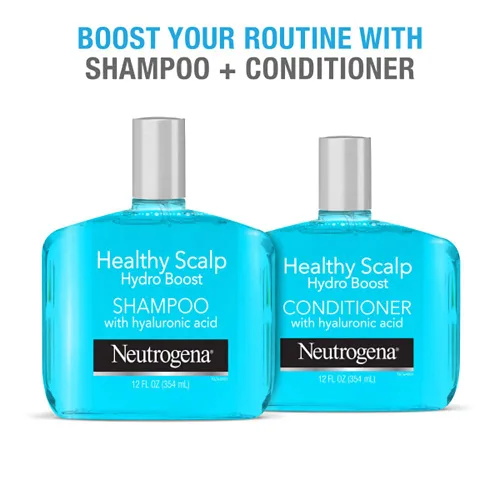 Miniatura 11 de Neutrogena Healthy Scalp Hydro Boost - Juego de champú y acondicionador con ácido hialurónico, champú y acondicionador hidratante que ayuda a