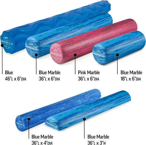 Miniatura 6 de OPTP PRO-Roller Rodillo de Espuma de Densidad Suave – Rodillo de Espuma Suave de Baja Densidad para Terapia Física, Pilates, Ejercicios de Rodillo