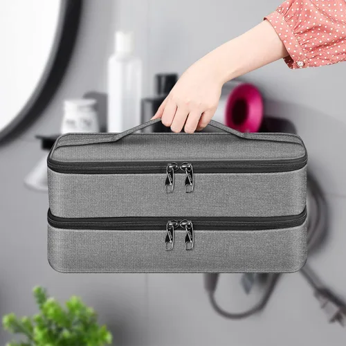 Miniatura 4 de SITHON Funda de viaje para Shark FlexStyle/SpeedStyle Styler/HyperAir Dryer, doble capa resistente al agua, portátil, bolsa organizadora