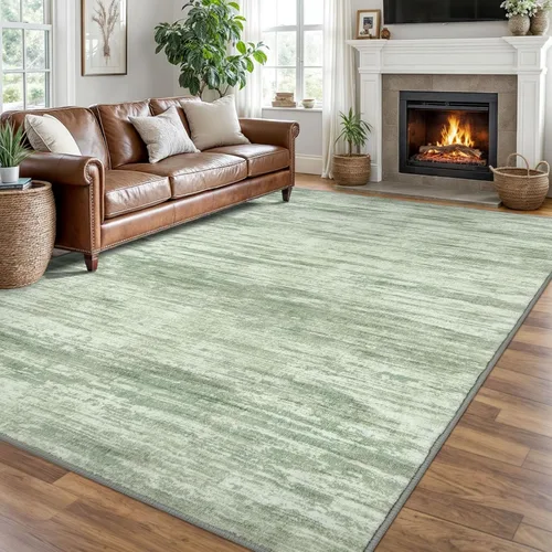 Miniatura 142 de SIILOOM 2 x 3 Alfombra moderna y abstracta para entrada, alfombra neutra azul marino gris multicolor súper suave de área pequeña, alfombras lavables